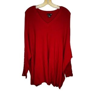 RXB Long Red Sweater